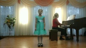 Жданова Ульяна, "Облака" композитор Владимир Шаинский, автор текста Сергей Козлов