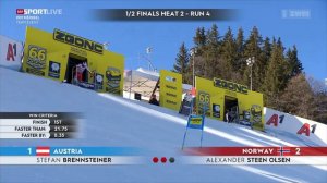 Alexander Steen Olsen EVERY RUN: Ski-WM Courchevel/Méribel 🇫🇷 Parallel Team 2023 - Silver Medal