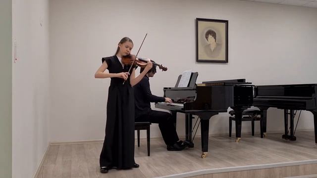 Г. Венявский концерт 2 ч1  Исп. Дарья Кузьмина 6 кл 13л