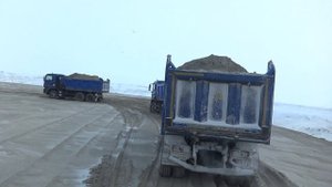 ман TGA 40.410. Песок. Отсыпка куста. Самосвал ман tga. Man tgs. Man tgx. Mersedes. Volvo.
