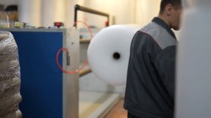 Рулон воздушно-пузырчатой пленки