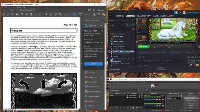 Let's Play Grimoire: Heralds Of The Winged Exemplar - Ep. 1 - First Half Of The Manual Episode :) смотреть онлайн