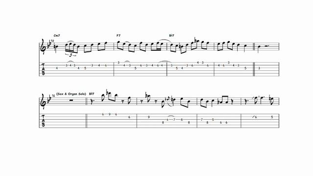Green's Greenery - Grant Green (Transcription)