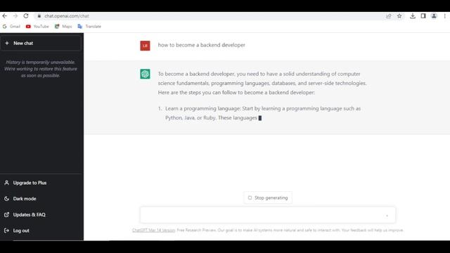 how to become backend developer easy instruction by chatgpt #backenddeveloper #chatgpt #guide