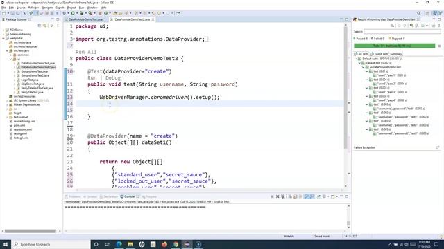 TestNG Tutorial #12 - How to Use DataProvider in TestNG Selenium