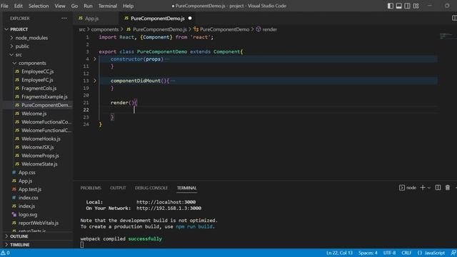 ReactJS Tutorial for Beginners - Part 21 - Pure Components