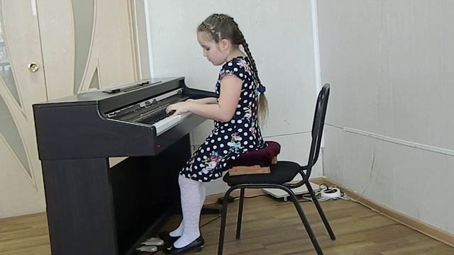 Микичур Настя ДШИ г. Карасук С. Майкапар "Меланхолический вальс". смотреть онлайн