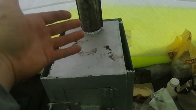 Печка в палатку (Кабанчик) своими руками! смотреть онлайн