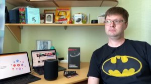 Тест умной колонки МТС со встроенным голосовым помощником Марвином