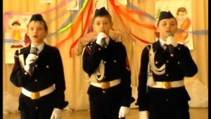 Вокальный ансамбль учащихся-кадет