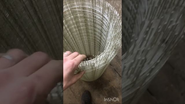 Сетка Стеклотканевая усиленная для стяжки пола в гараже.#shortvideo #shots #гараж #строительство смотреть онлайн