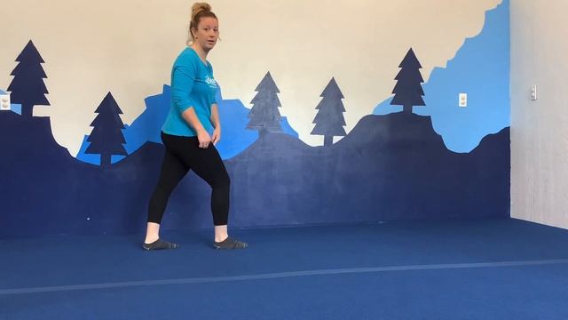 Preschool Gymnastics - Intro to Cartwheels and Down in the Jungle смотреть онлайн