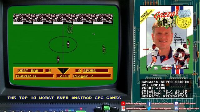AMSTRAD CPC The Top 10 WORST Ever Amstrad CPC Games!