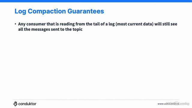13.5_Log compaction theory - Advanced Topics Configurations смотреть онлайн