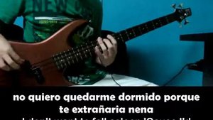 Aerosmith -  I don't want miss a thing (Bass Cover) Sub. Lyrics.