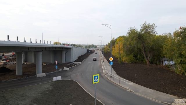 В Самаре за полтора года построили двухуровневую развязку смотреть онлайн