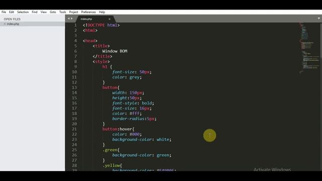 Epi-10 Browser Object Model (Part-1) || Javascript in Tamil