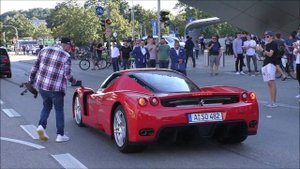 Ferrari Enzo | LOUD Revs + Acceleration + Driving | Munich