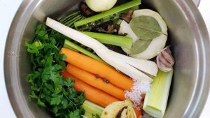 Вкусный овощной бульон
