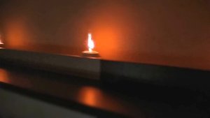 Лампа с эффектом горящей свечи Lampion Candle