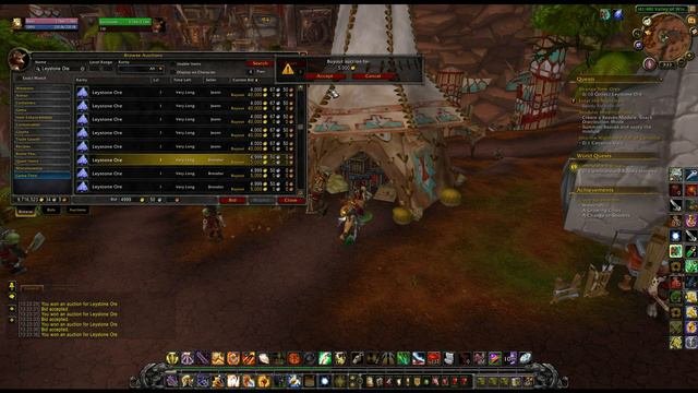 Strange New Ores WoW Quest Blacksmithing