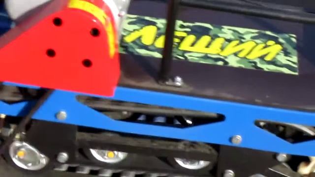 Мотобуксировщик с летним модулем