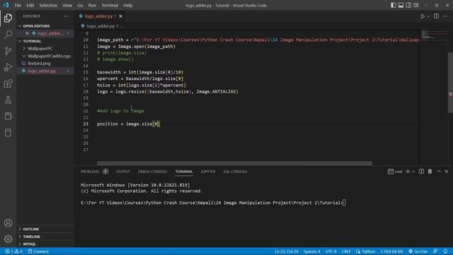 24.2 Image Processing Project 2 || Python Programming Crash Course in Nepali || NextStep InfoTech