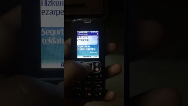 Nokia 3110c how to change language