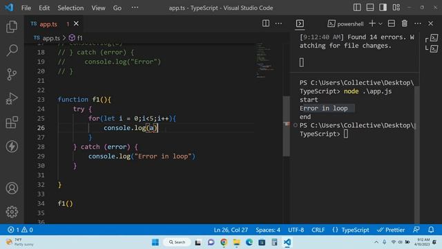 JavaScript/TypeScript Error Handling Made Easy with try  catch Catching and Handling Runtime Errors