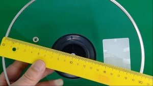 Крышка для сковороды d. 20 см, стеклянная, с металлическим ободком