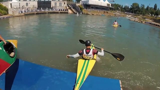 Canoe slalom - World cup 2015 смотреть онлайн