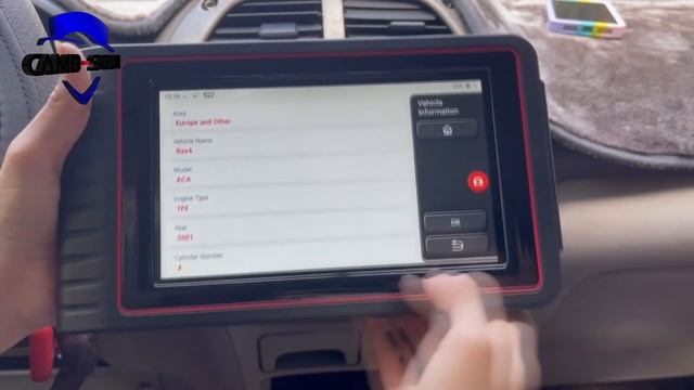 TOYOTA RAV4 2001 With Scan ThinkCar ThinkTool 7Inch. How to scan. V57 смотреть онлайн