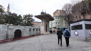 Istanbul Turkey 2024 City Center Walking Tour Sirkeci Sultan Ahmed Bazaar 🇹🇷 4K