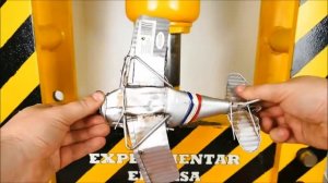 ИГРУШКИ vs ГИДРАВЛИЧЕСКИЙ ПРЕСС 100 ТОНН.