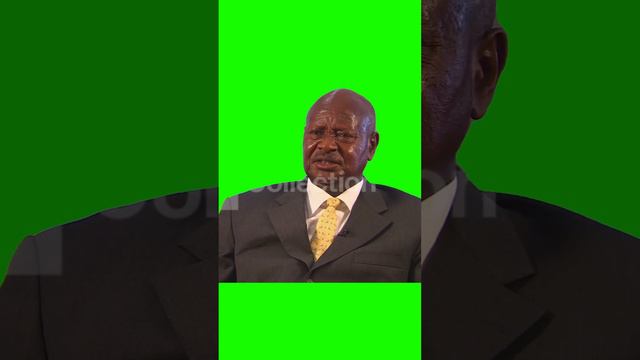 MUSEVENI - OF COURSE THEY ARE DISGUSTING GREEN SCREEN EFFECT