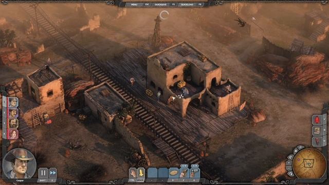 Desperados 3 | Baron Challenge | 8 For a Few Bullets more [normal difficulty] смотреть онлайн