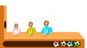 Учим цвета с Принцесса София   Мультики для детей. Learn colors with Princess Sofia