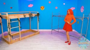 Секретный Домик Под Кроватью | Сумасшедший Челлендж от Mega DO Challenge