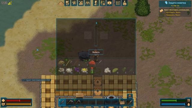 Играем в CryoFall - первый взгляд смотреть онлайн