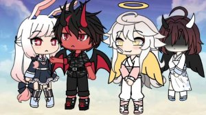 meme рай или ад #гача