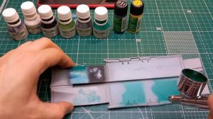 Тест краски от АКАН 7 серия и Мастер Акрил от Звёзды.