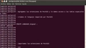 crear plantilla PostGIS para PostgreSQL 8.4 Centos 5 x64