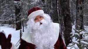 Дед Мороз идет в гости к детям