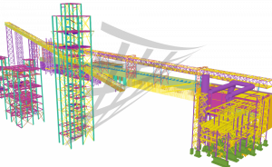 [Наши проекты] 080 Модели расчетных схем и состав расчетно-пояснительной записки промышленных зданий