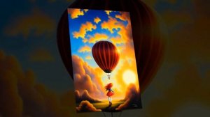 УЛЕТАЮ на большом воздушном шаре
