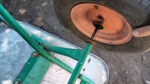 Запенил колеса от тачки. Результат через две недели.