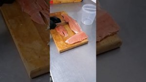 как разделать кету на филе?