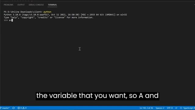 How to create a variable #python #pythonforbeginners #pythonprogramming #pythontutorial