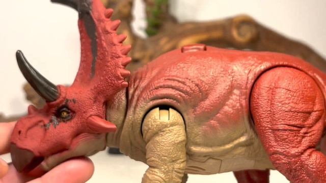 Mattel Dino Trackers Wild Roar Diabloceratops Review!! Jurassic World смотреть онлайн