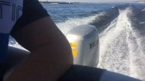 Honda 50 на воде